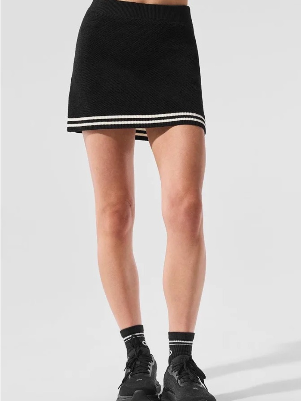 ALO Yoga Tennis Club Sweater Knit Skirt